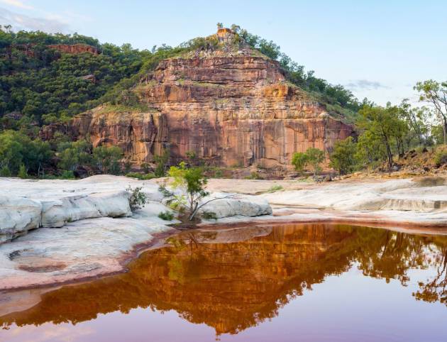 The Pyramid at Porcupine Gorge in Outback Queensland.